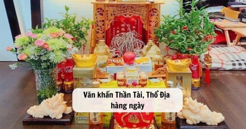 Lời khấn nguyện thành tâm đến Thần Tài Thổ Địa