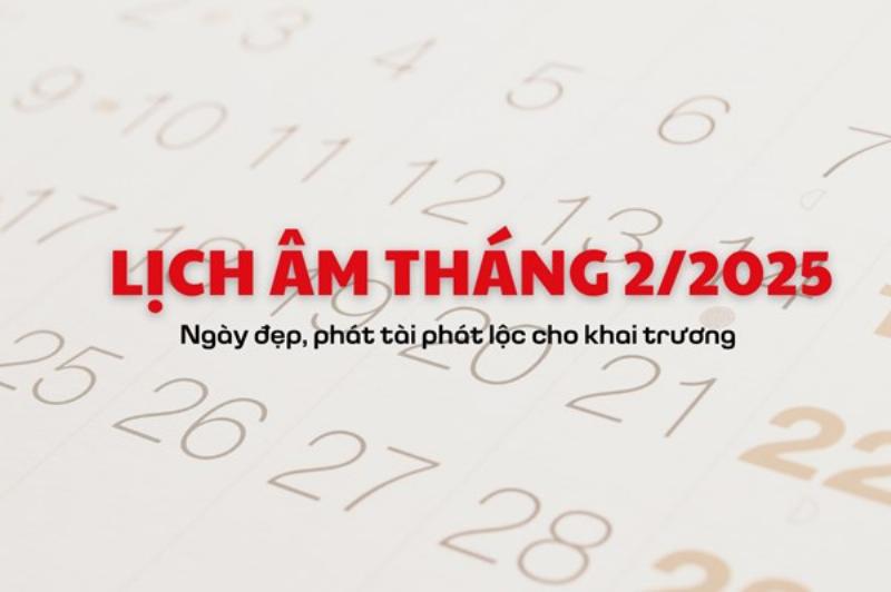 Khai Trương Tháng 2 Âm Lịch