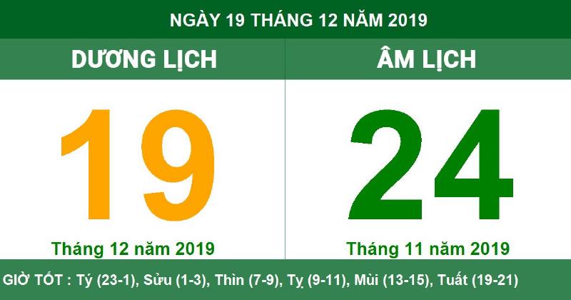 Tài Lộc Vào Ngày 24 Tháng 11 Năm 2019