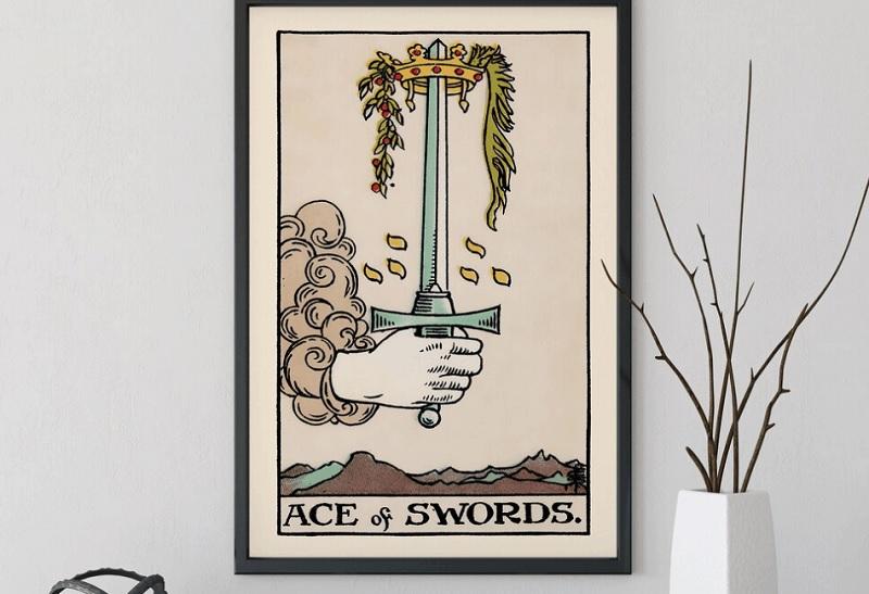 Ace of Swords Kết Hợp Lá Bài Khác