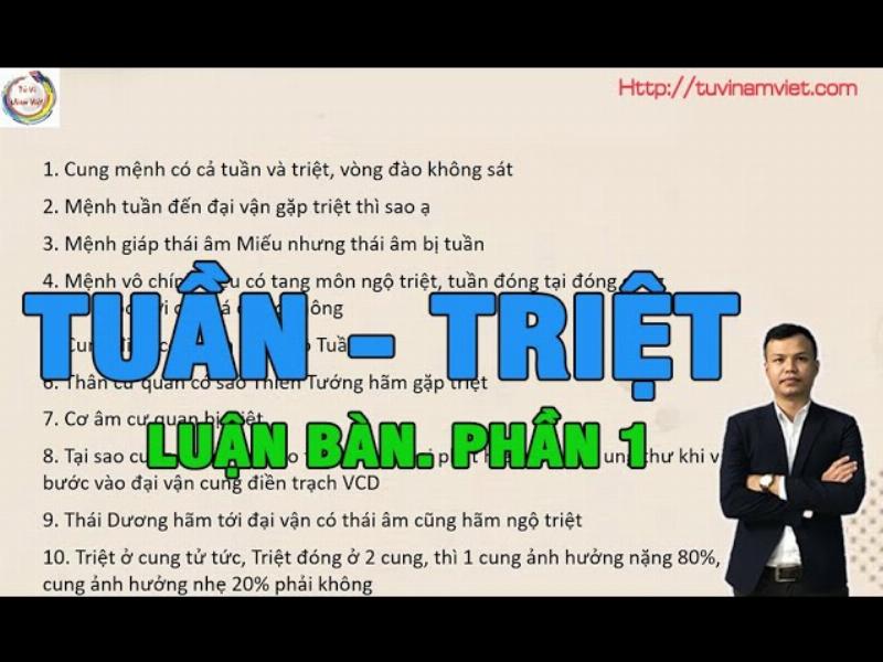 Tuần Triệt ảnh hưởng sao