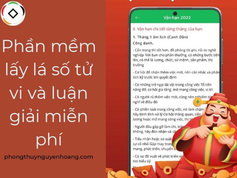 Ứng Dụng Luận Giải Tử Vi