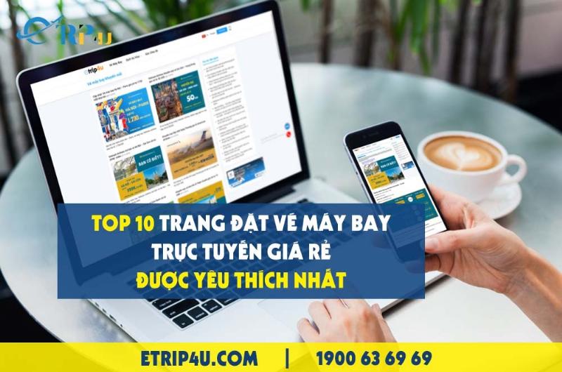 Săn vé máy bay giá rẻ trên website