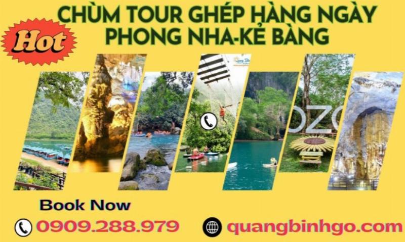 Du khách tìm hiểu các phương tiện di chuyển đến Phong Nha Kẻ Bàng, hình ảnh sân bay Đồng Hới và các loại xe đưa đón.