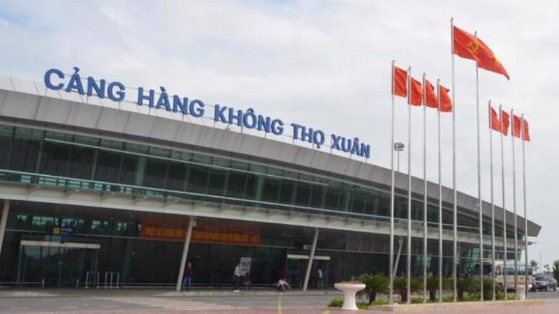 Bên trong nhà ga hành khách hiện đại và sạch sẽ tại sân bay Sao Vàng (Thọ Xuân), Thanh Hóa.