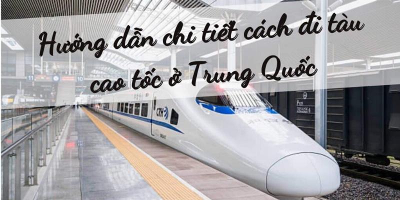 Tau cao toc hien dai ket noi cac thanh pho Trung Quoc toi To Chau